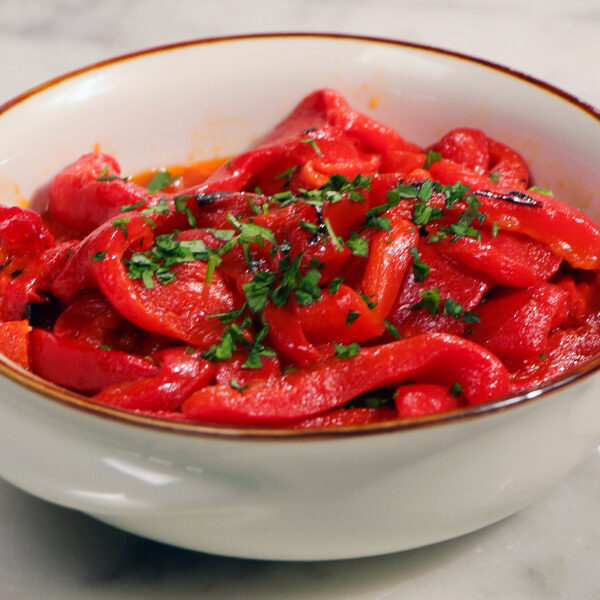 Sauteed Red Peppers